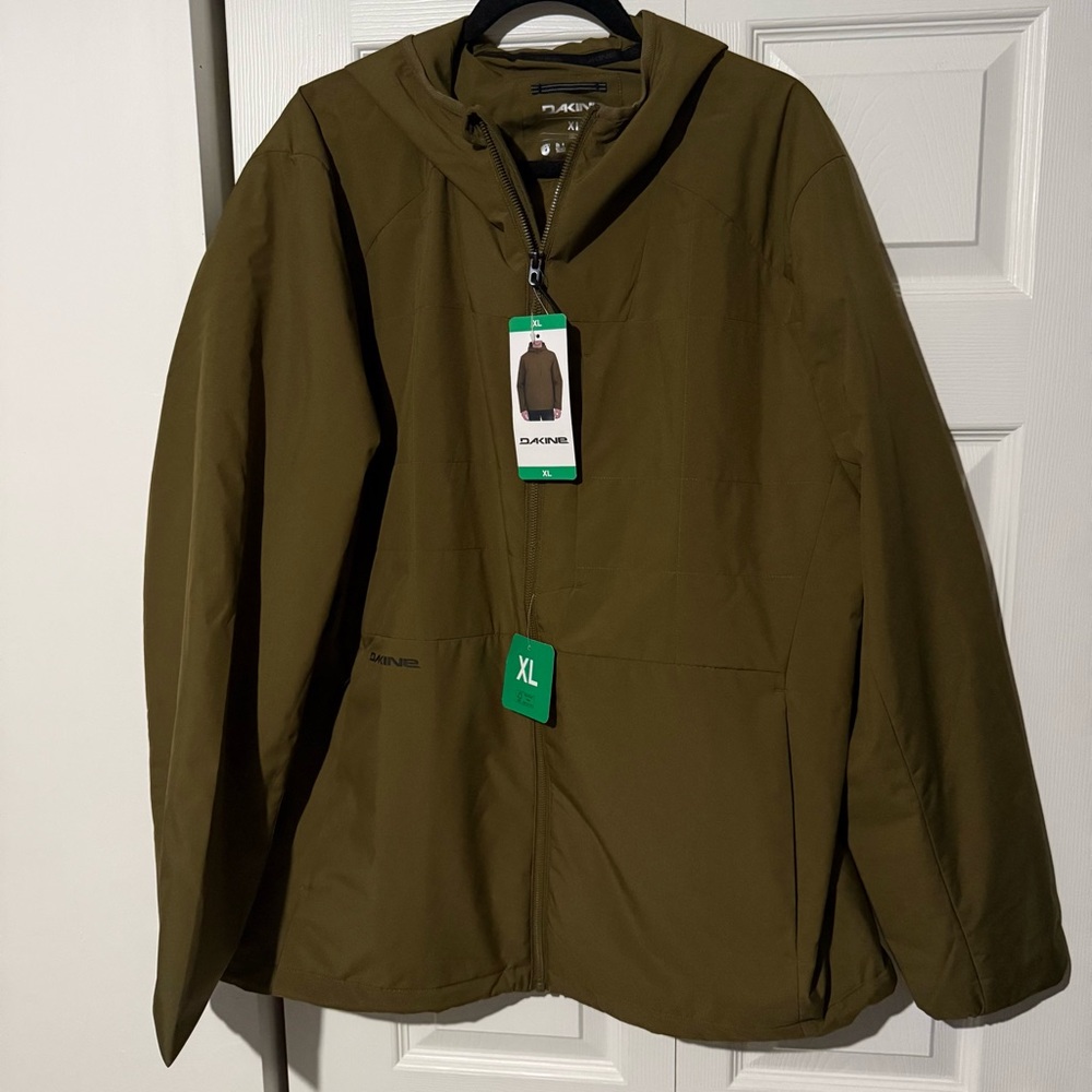 Dakine Men’s Hooded Jacket, Green, Size XL